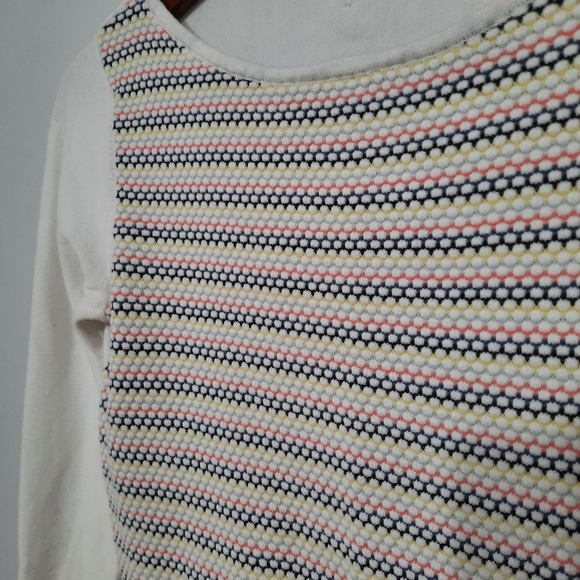 Esprit Colorful Textured Long Sleeve Top - Picture 2 of 7